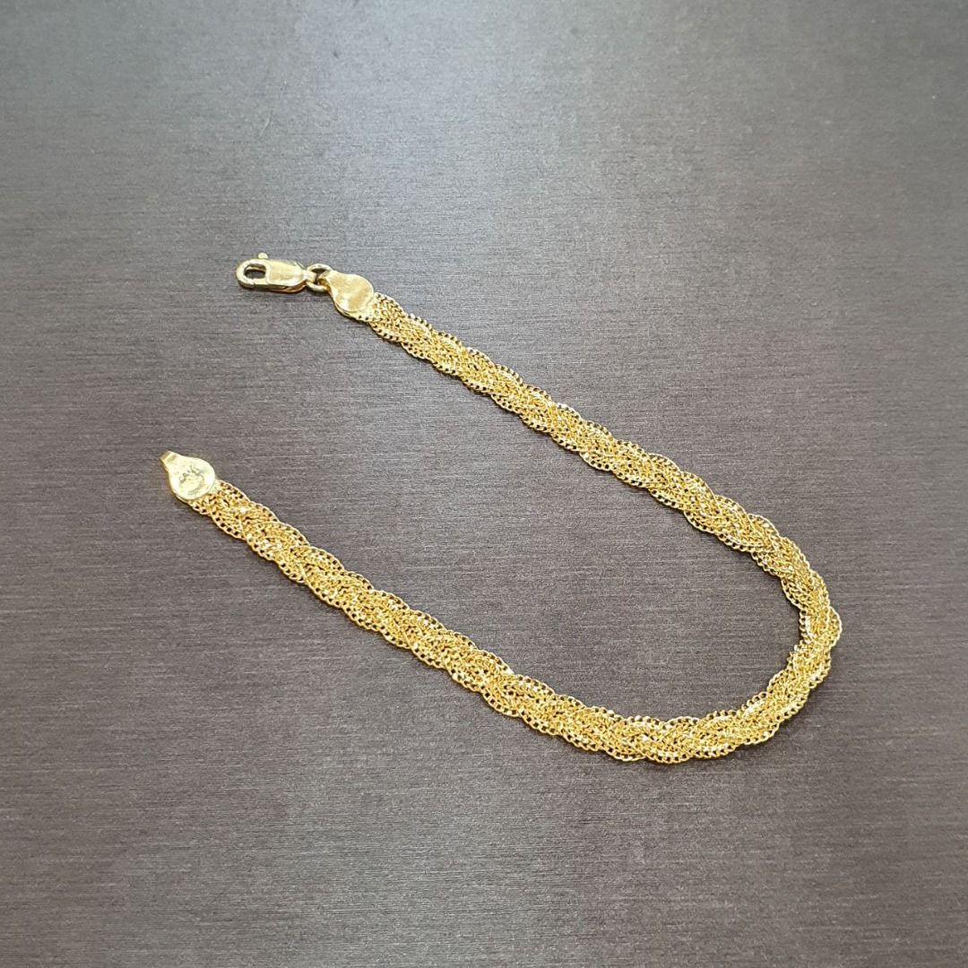 Gold wave bracelet online