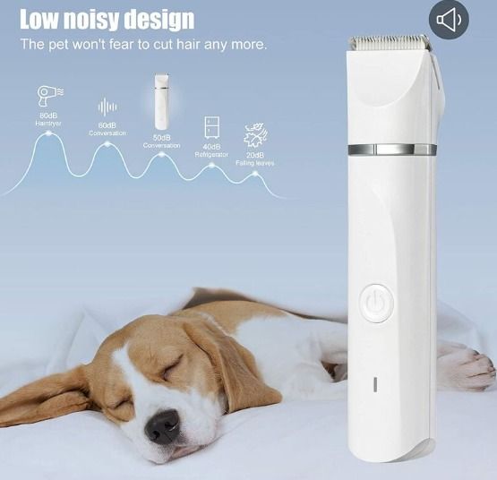 Electric dog hair best sale trimmer