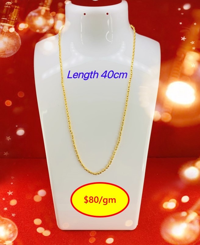 Mens gold sale bead necklace