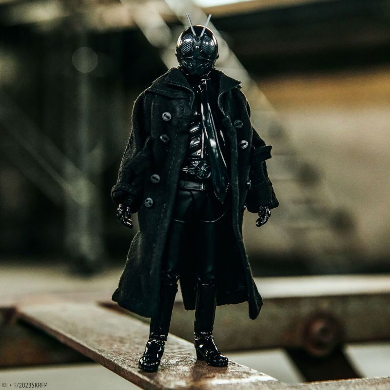 全新現貨日版mastermind JAPAN X S.H.Figuarts 幪面超人新幪面超人全黑