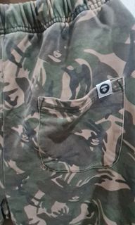 AAPE army shorts