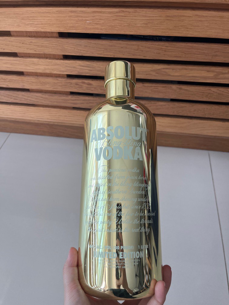 Absolut Bling, Food & Drinks, Alcoholic Beverages on Carousell