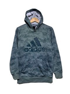 ADIDAS CAMO PULLOVER HOODIE