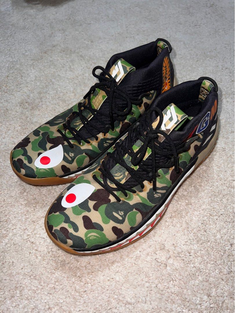 adidas Dame 4 A Bathing Ape Camo