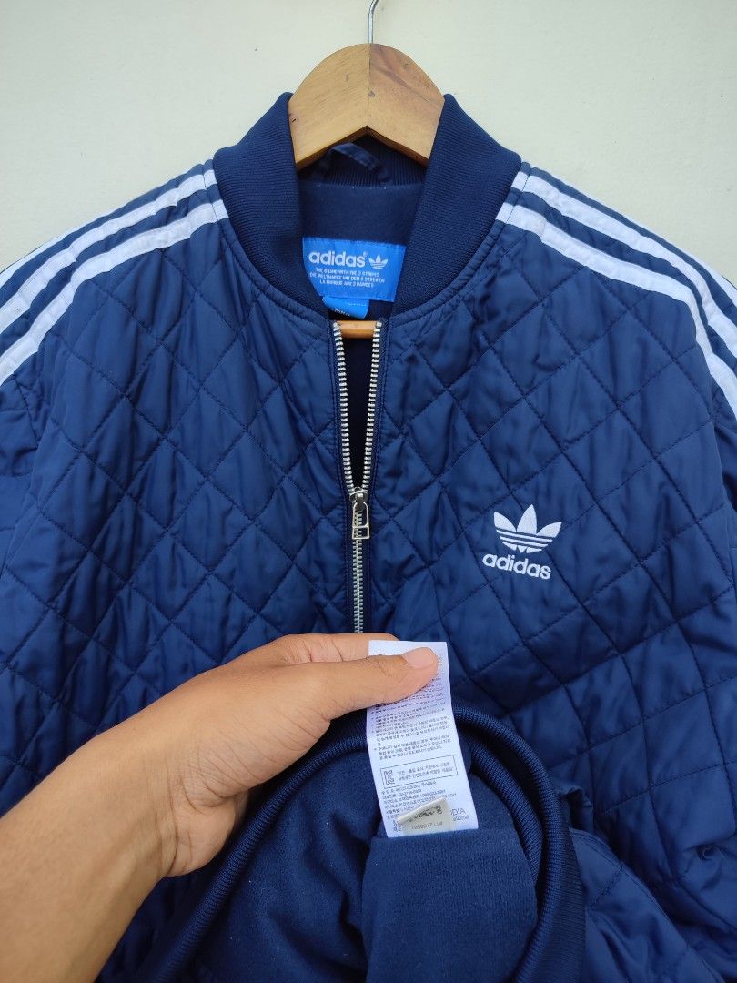 Adidas Diamond Stitch Jacket Puffer