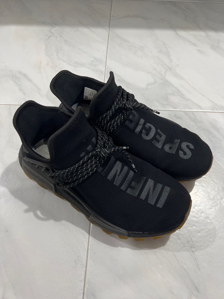 Pharrell nmd human race black hot sale