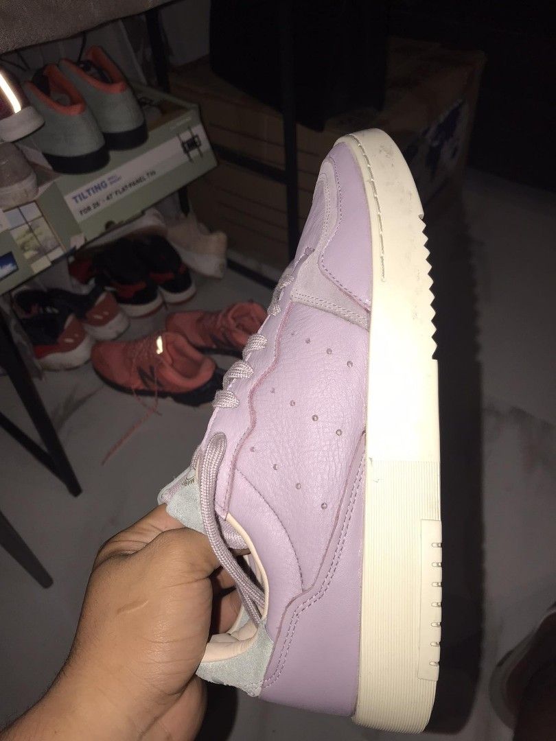 Adidas supercourt hotsell lila