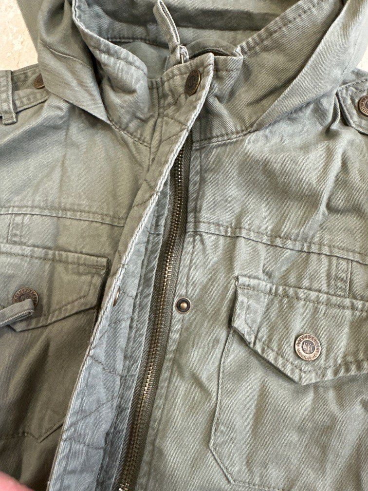 Aeropostale clearance military jacket