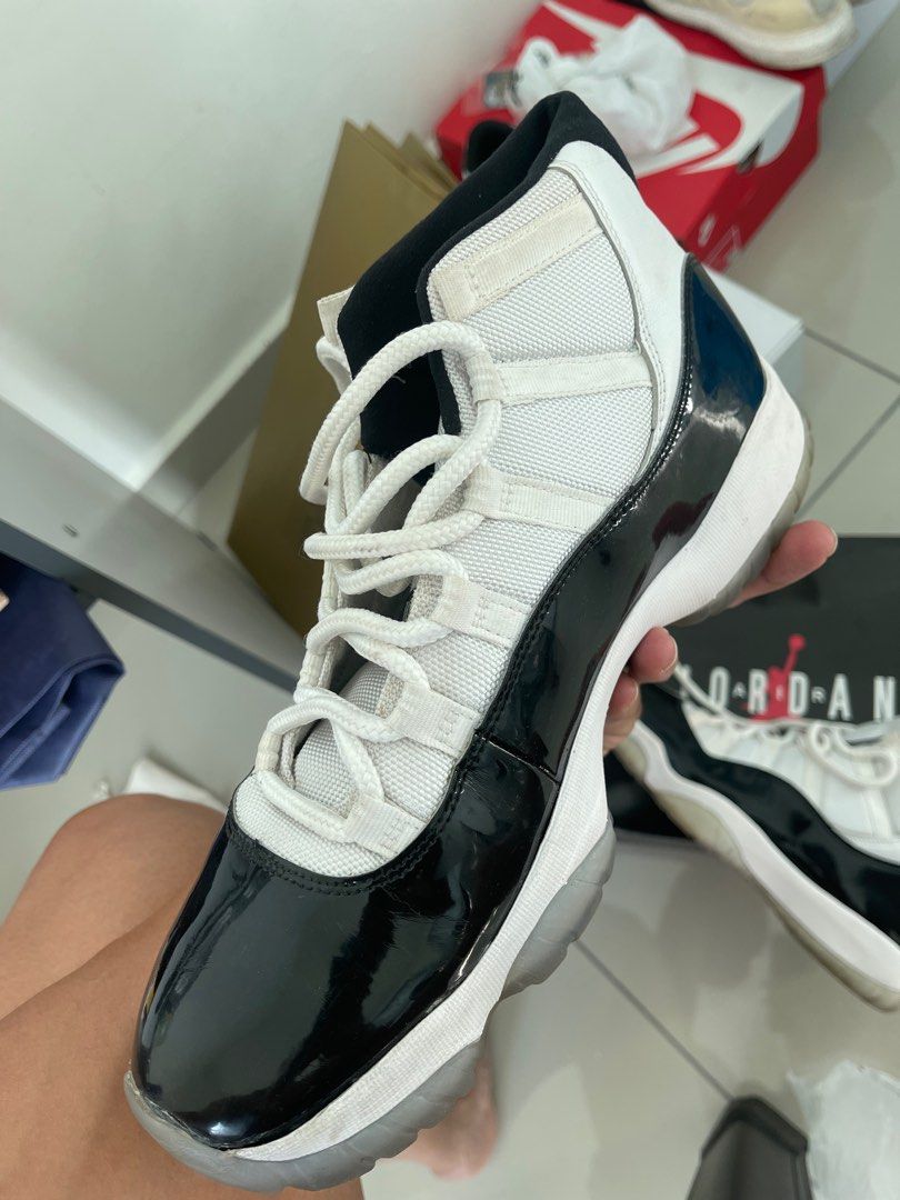Fake air jordan 11 hot sale concord 2018