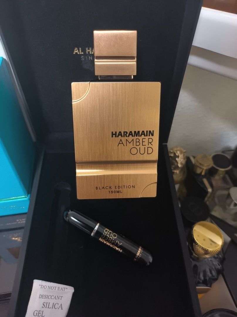 冷暗所保管Al Haramain Amber Oud Black 新品未開封品 150ml