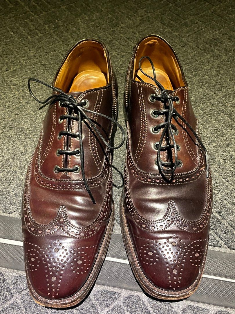 Alden brooks brothers shell cordovan oxford, 男裝, 鞋, 西裝鞋- Carousell