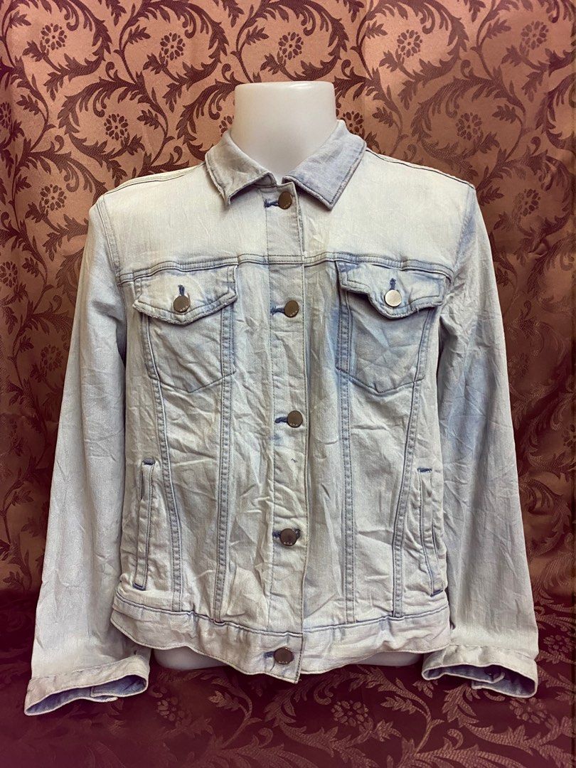 Ana Denim Jacket Women s Fashion Coats Jackets and Outerwear on