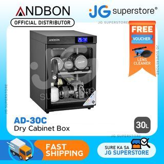 Andbon AD-30C Dry Cabinet Box 30L Liters Digital Display with Manual Humidity Controller AD30C | JG Superstore