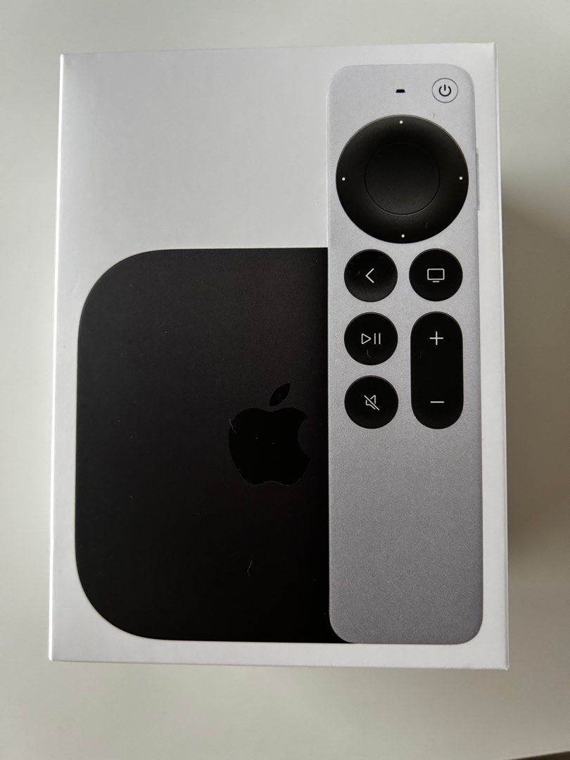 2023 Apple Tv 4K HDR 128gb +Ethernet, 4 Movies + Live TV, Only