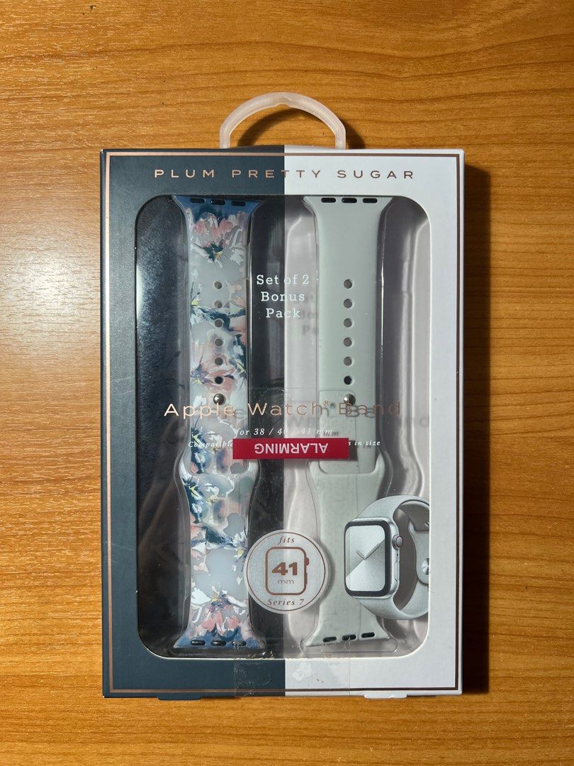 Apple Watch Band (Category: Other Mobile & Gadget Accessories) located in Muntinlupa City. Submitted by caistuff (Listing ID 1254914582, Image 1). Description: - Soft touch finish - Brand new and sealed - Fits 38 mm (series 1-3) - Fits 40 mm (series 4-6 & SE) - Fits 41 mm (series 7).