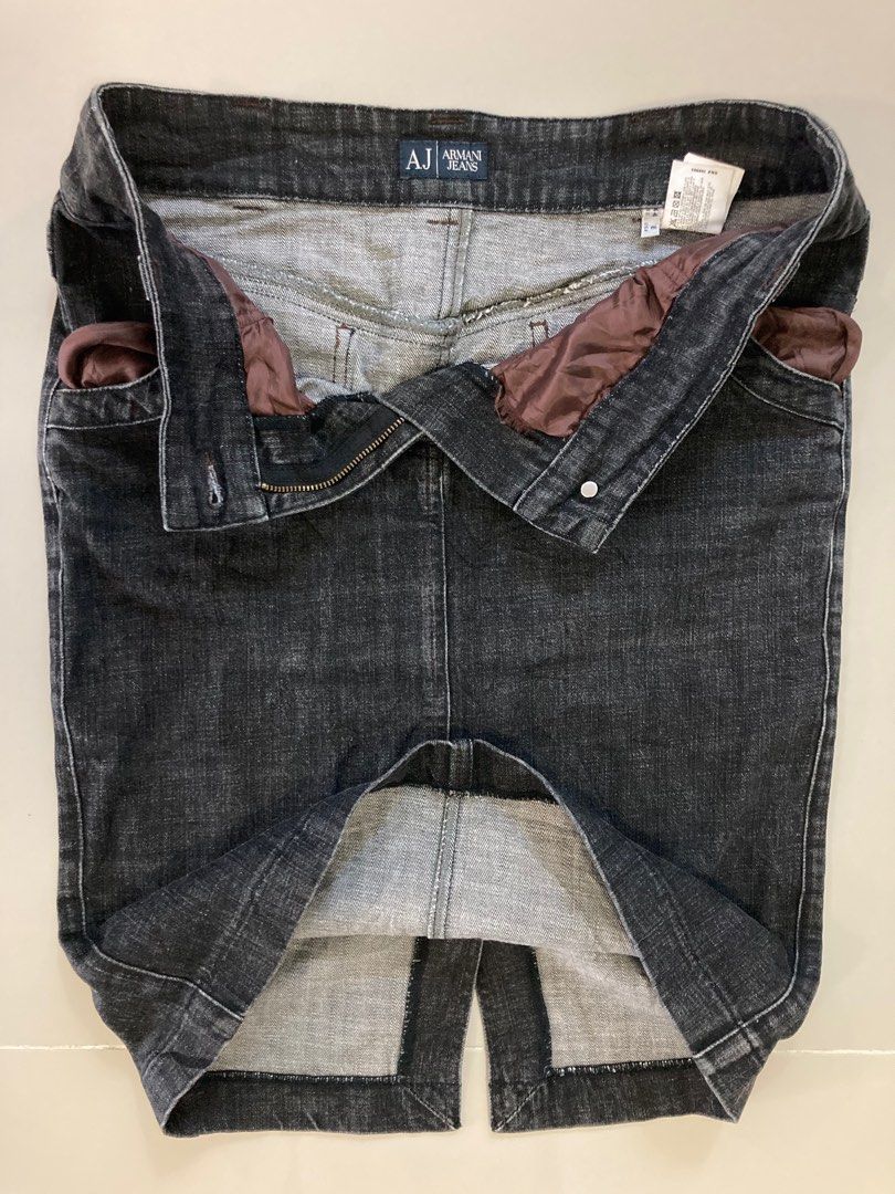 Armani denim skirt outlet