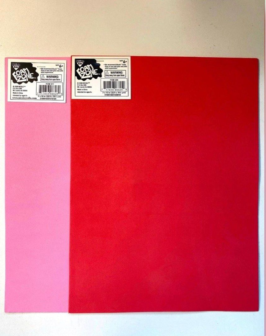 Art & Craft Foam Sheet (new), Hobbies & Toys, Stationery & Craft, Craft ...