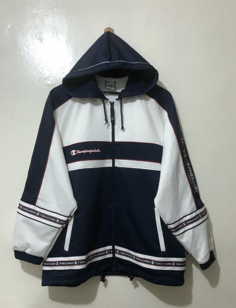 Champion jersey jacket cheap
