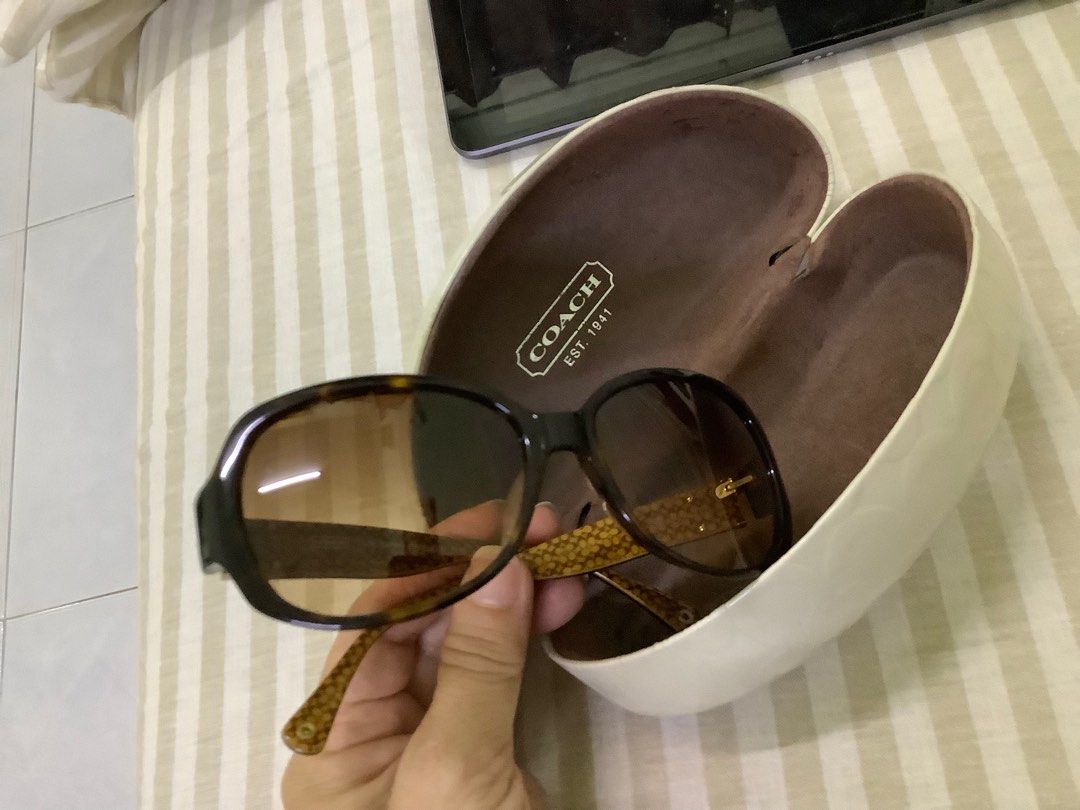 Coach turquoise sunglasses top