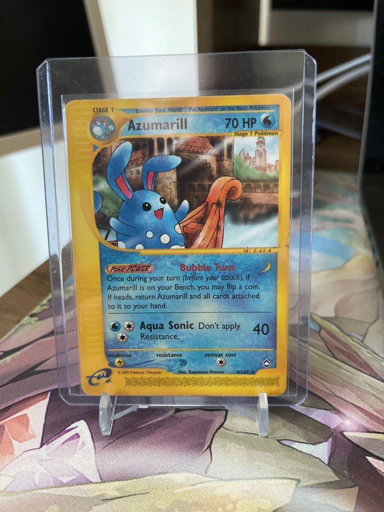 Azumarill Acquapolis Pokmon TCG 4, Hobbies & Toys, Toys & Games on Carousell Azumarill Acquapolis Pokmon TCG 4, Hobbies & Toys, Toys & Games on Carousell