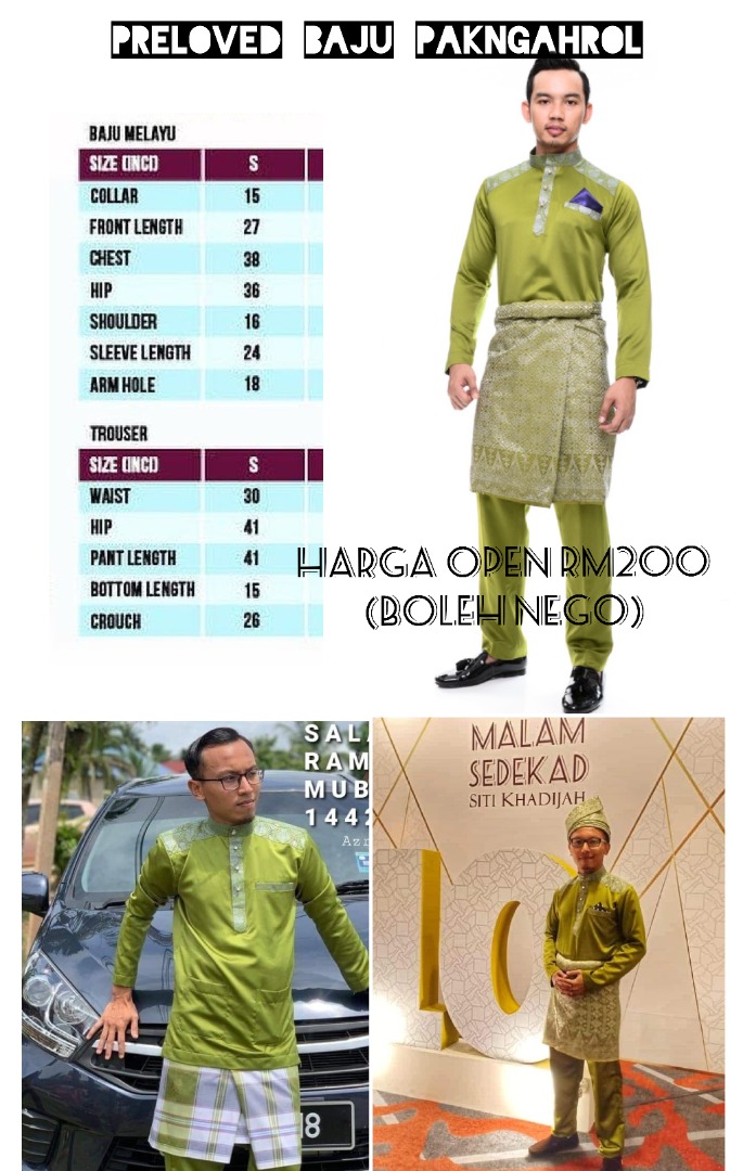 Pola baju best sale melayu slim fit