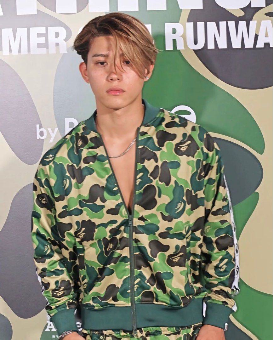 BAPE ABC CAMO JERSEY TOP, Men's Fashion, Tops & Sets