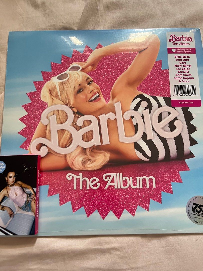 Barbie The Movie Soundtrack vinyl UO exclusive in Neon Pink (Onhand
