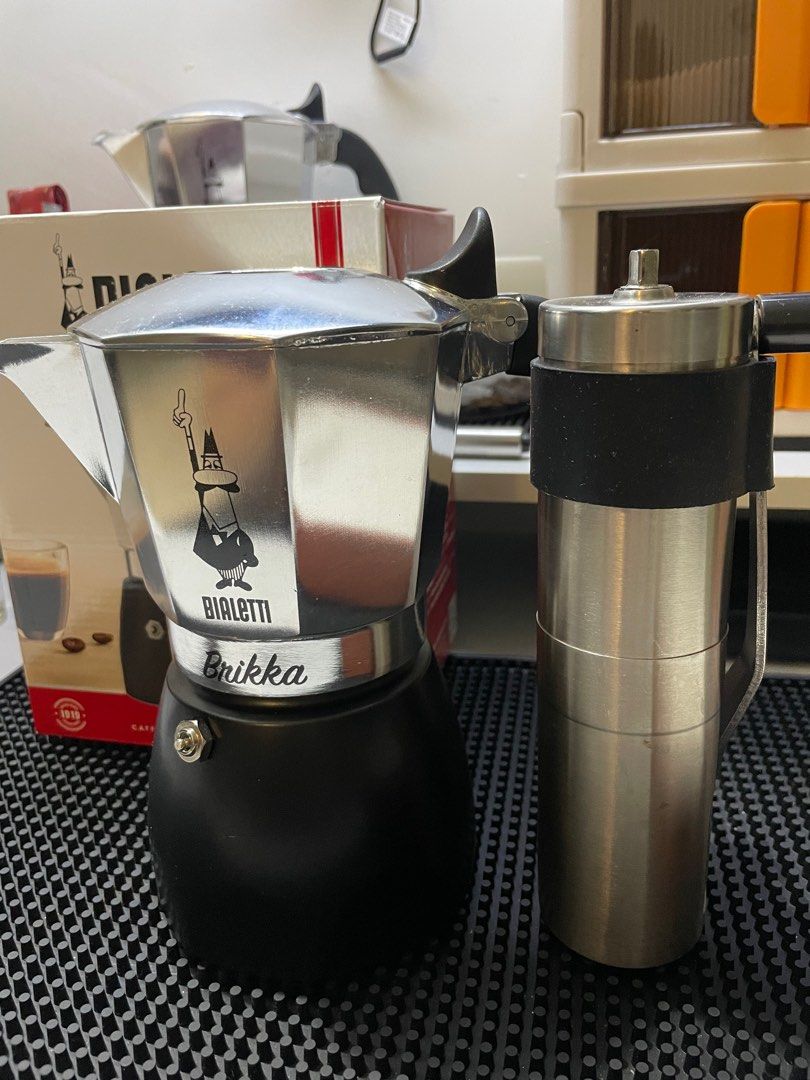 Bialetti Brikka double valve Moka pot (4cup), TV & Home Appliances