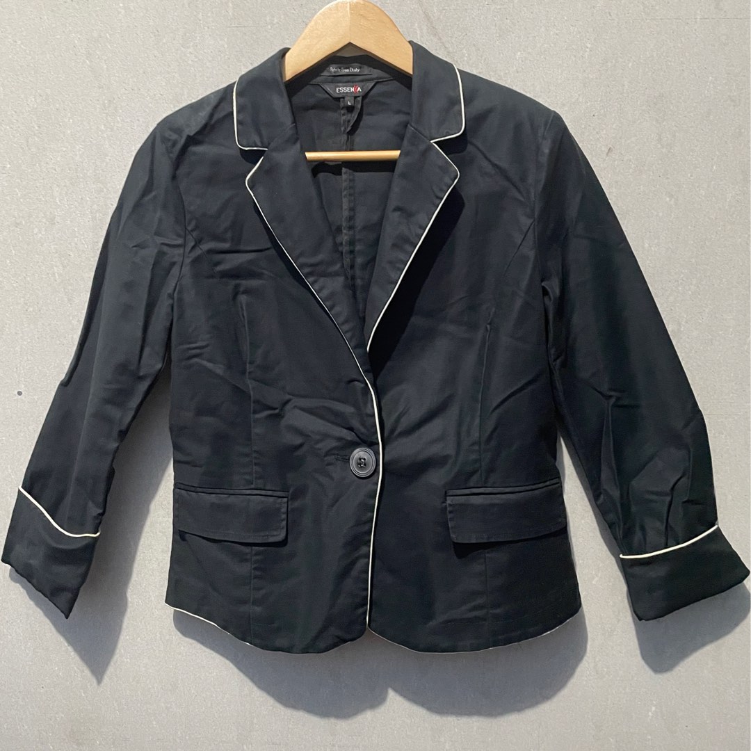 Claude Blazer With Shoulder Pads Blazer