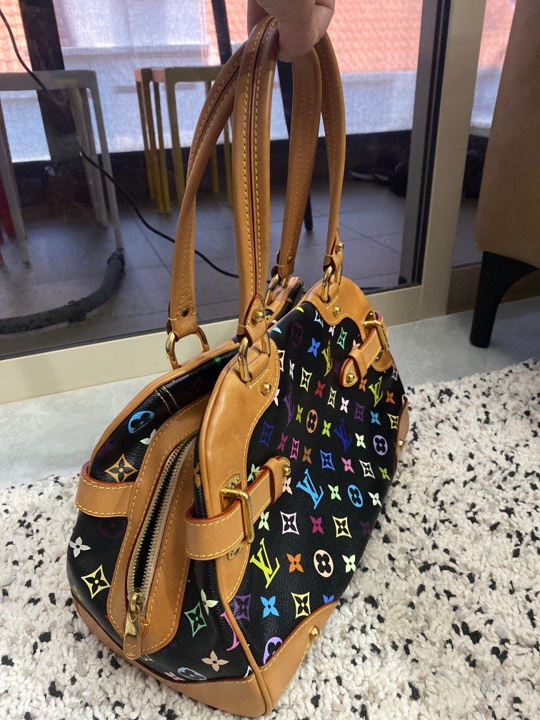 Bagatelle leather handbag Louis Vuitton Multicolour in Leather