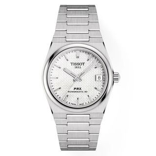 [BNIB 2 yrs wrty] Tissot PRX 35mm Powermatic 80 Automatic Mother of Pearl White