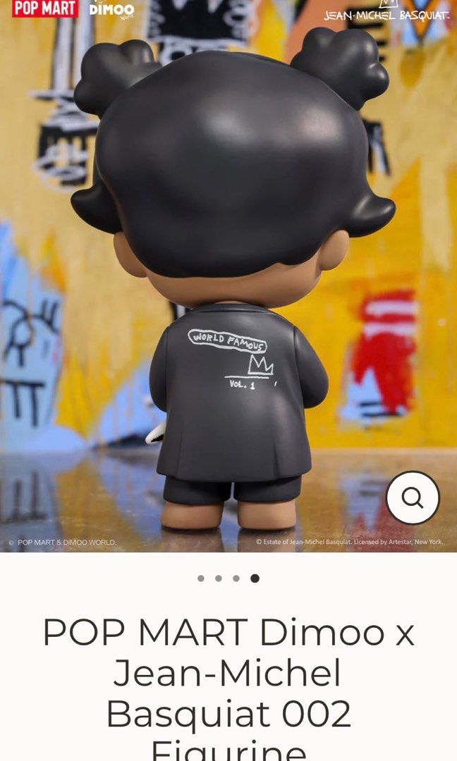 POPMART DIMOO × JEAN-MICHEL BASQUIAT 002