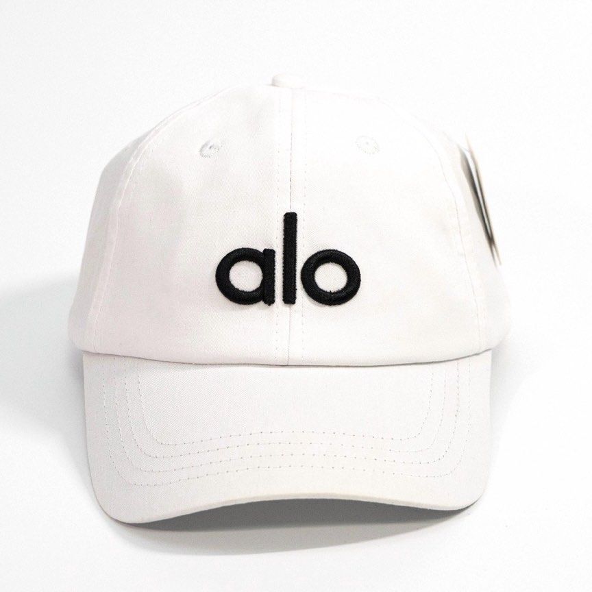 BNWT] Alo Yoga White Hat Cap, Women's Fashion, Watches & Accessories, Hats  & Beanies on Carousell
