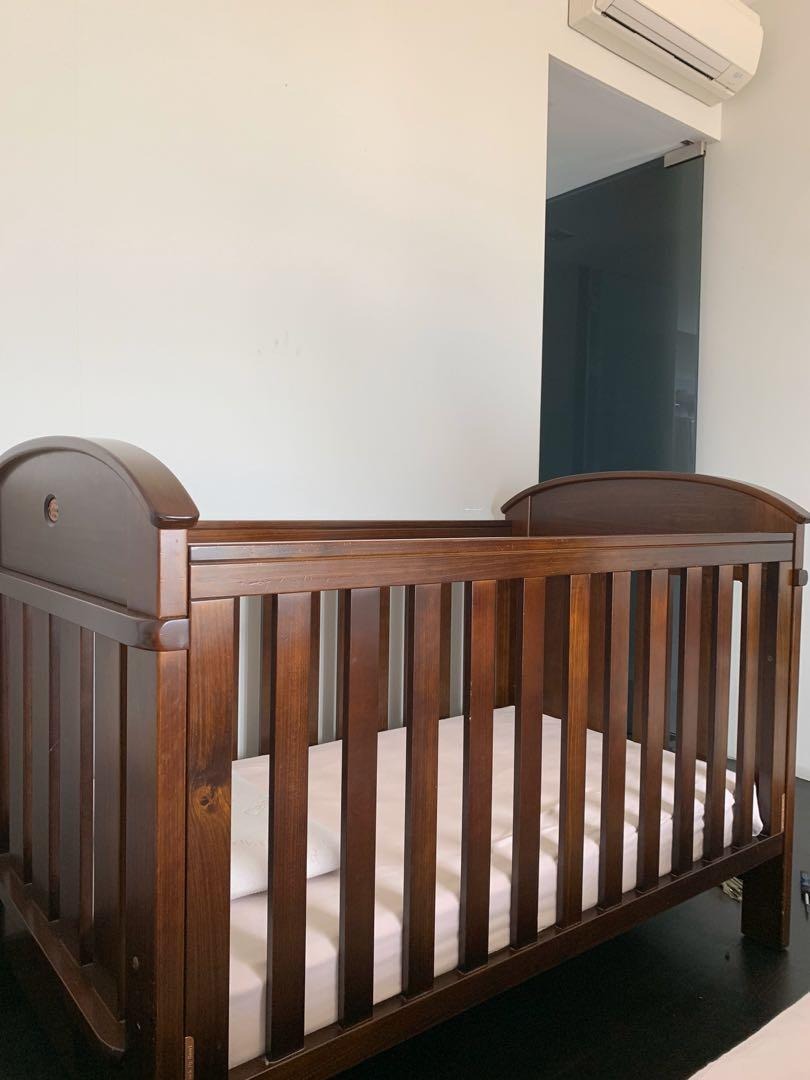 Boori madison deals cot bed mattress