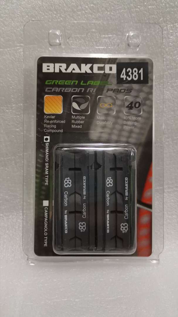 Brakco carbon brake pads hotsell