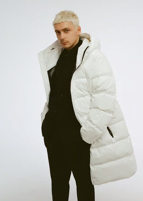 White down cheap jacket men