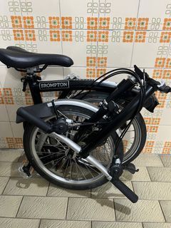 Brompton S6L Black C-Line 2022