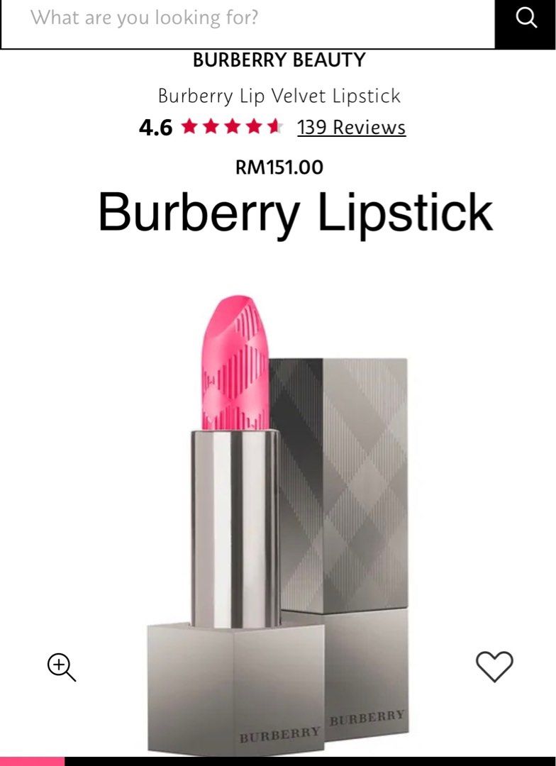 Burberry Lip Velvet Lipstick Nude Rose 405