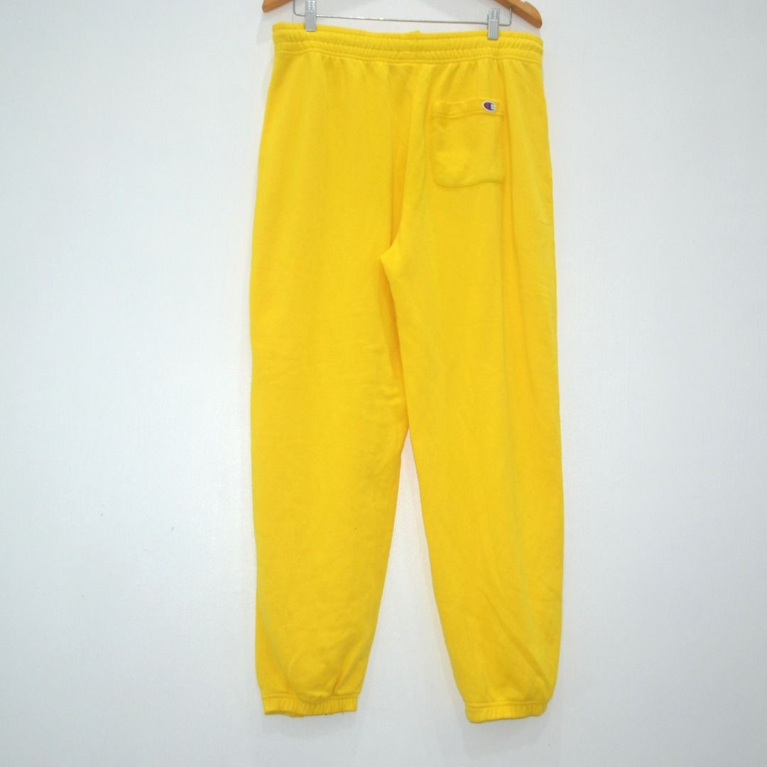 Yellow champion joggers sale