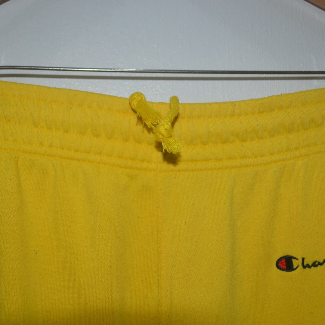 Champion shop sweatpants yellow