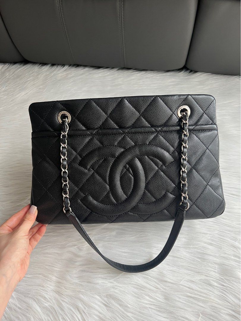 Chanel timeless shopping tote hotsell