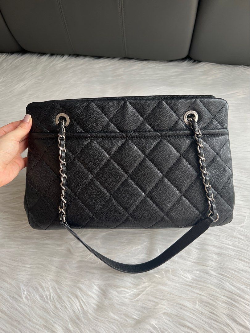 Chanel CC Caviar Timeless Shopping Tote Bag, Luxury, Bags & Wallets on  Carousell
