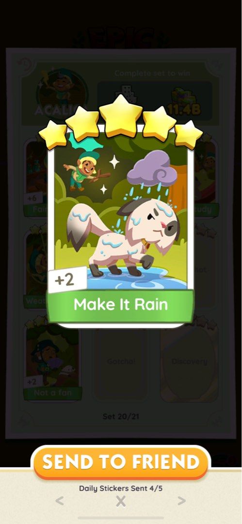 CHEAPEST 5 Stars Monopoly Go All Rare Cards, Video Gaming, Gaming  Accessories, In-Game Products on Carousell