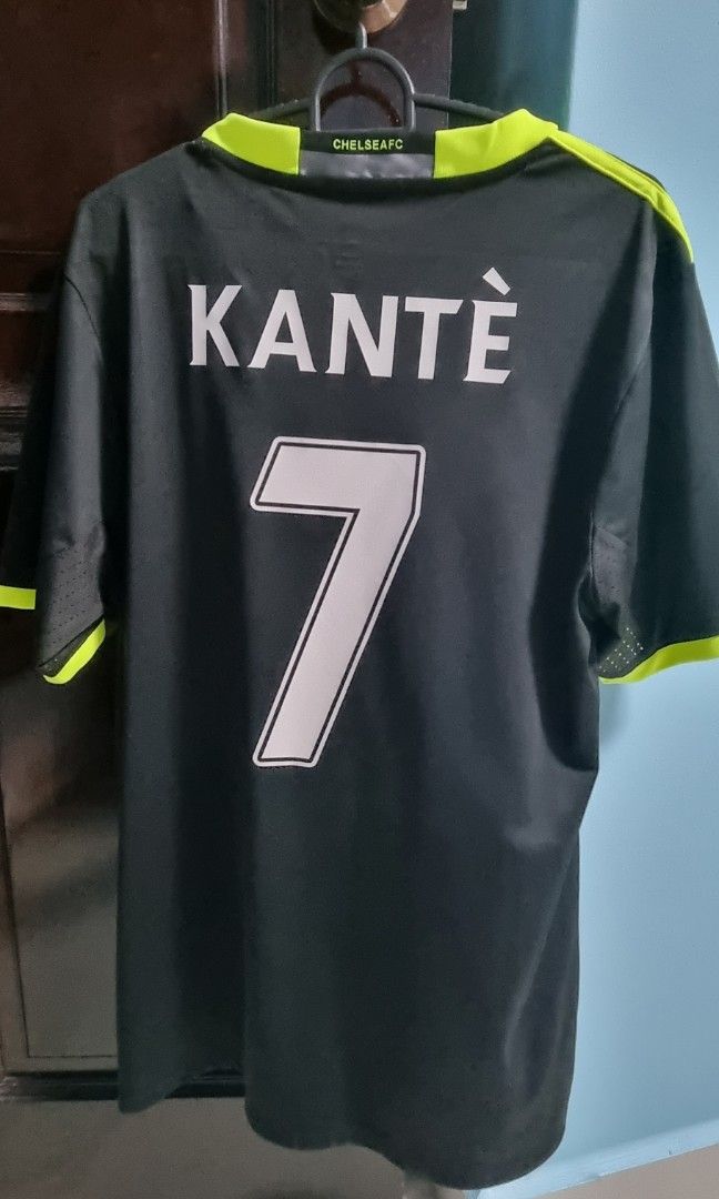 Chelsea 2016/2017 away jersey, with 'Kante printed, Men's