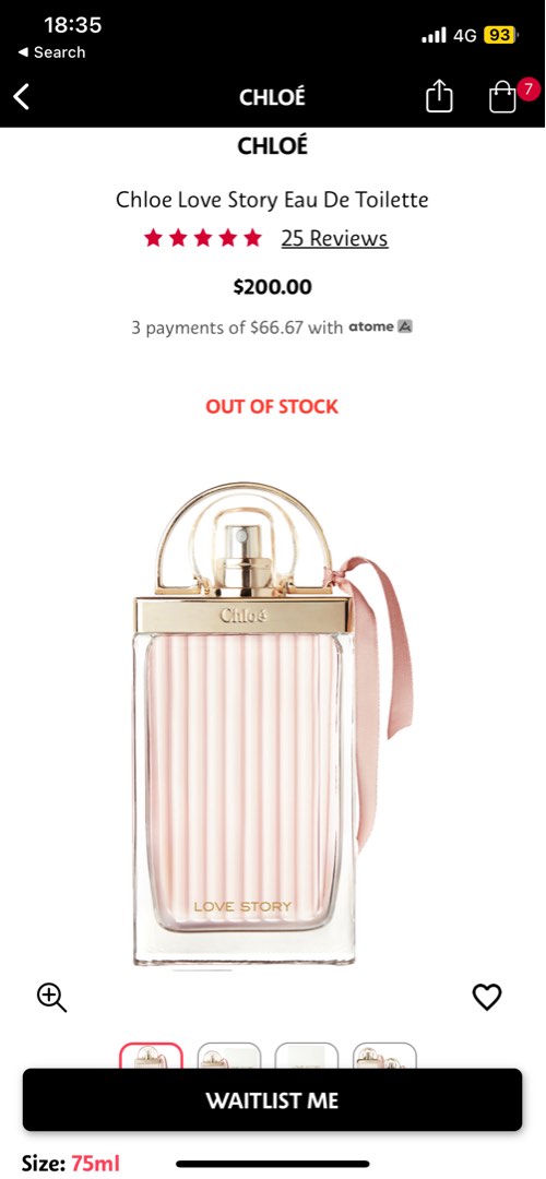 Love story online edt