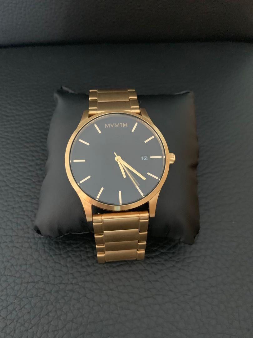 Gold mvmt clearance watch
