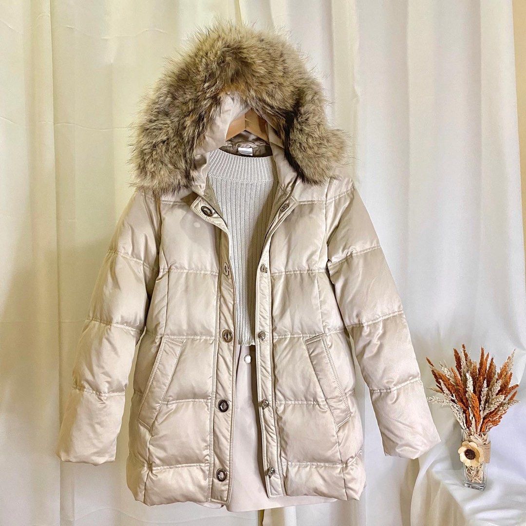 Coach long shop puffer coat