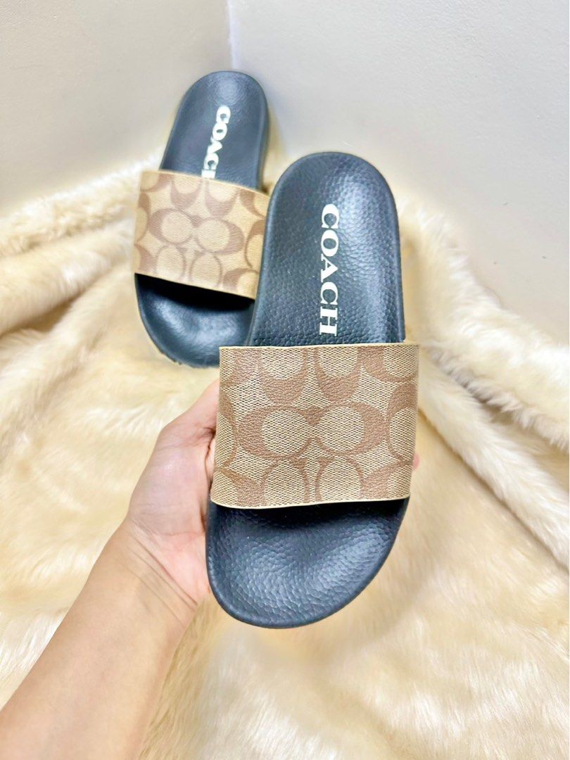 Coach womens udele sport best sale pool slides