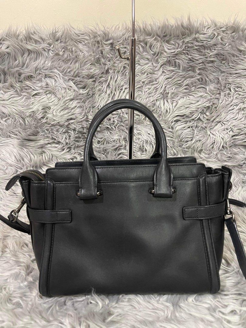 Coach swagger black matte hot sale