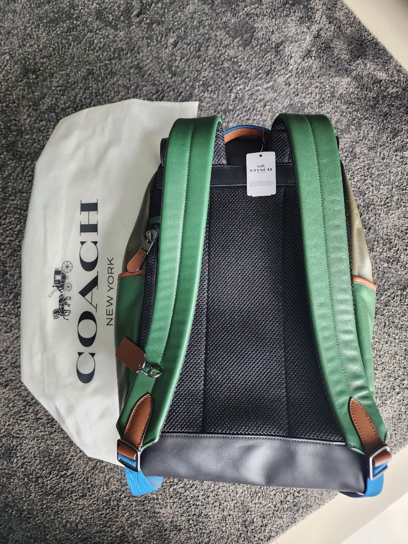 Coach Track Backpack, Men's Fashion, Bags, Backpacks on Carousell